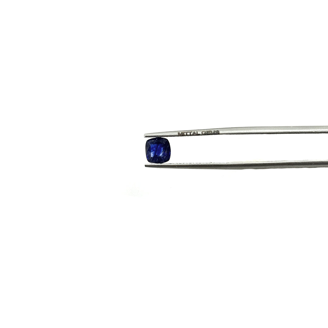 Natural  Bangkok Blue Sapphire Calibrated Cushion| 5mm & 6mm