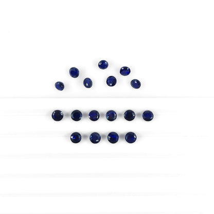 Natural  Bangkok Blue Sapphire Calibrated Rounds | 11mm & 12mm