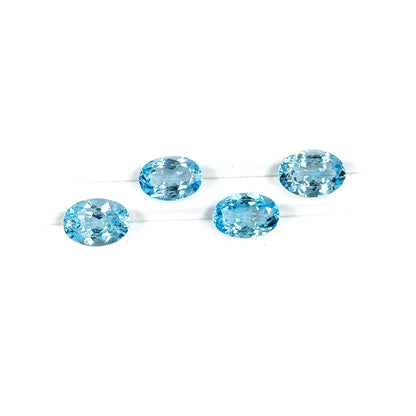 Natural Blue Topaz Calibrated Ovals 10x14mm