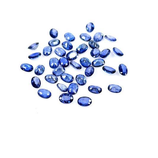 Natural Bangkok  Blue Sapphire Calibrated Ovals | 3x5mm & 4x6mm