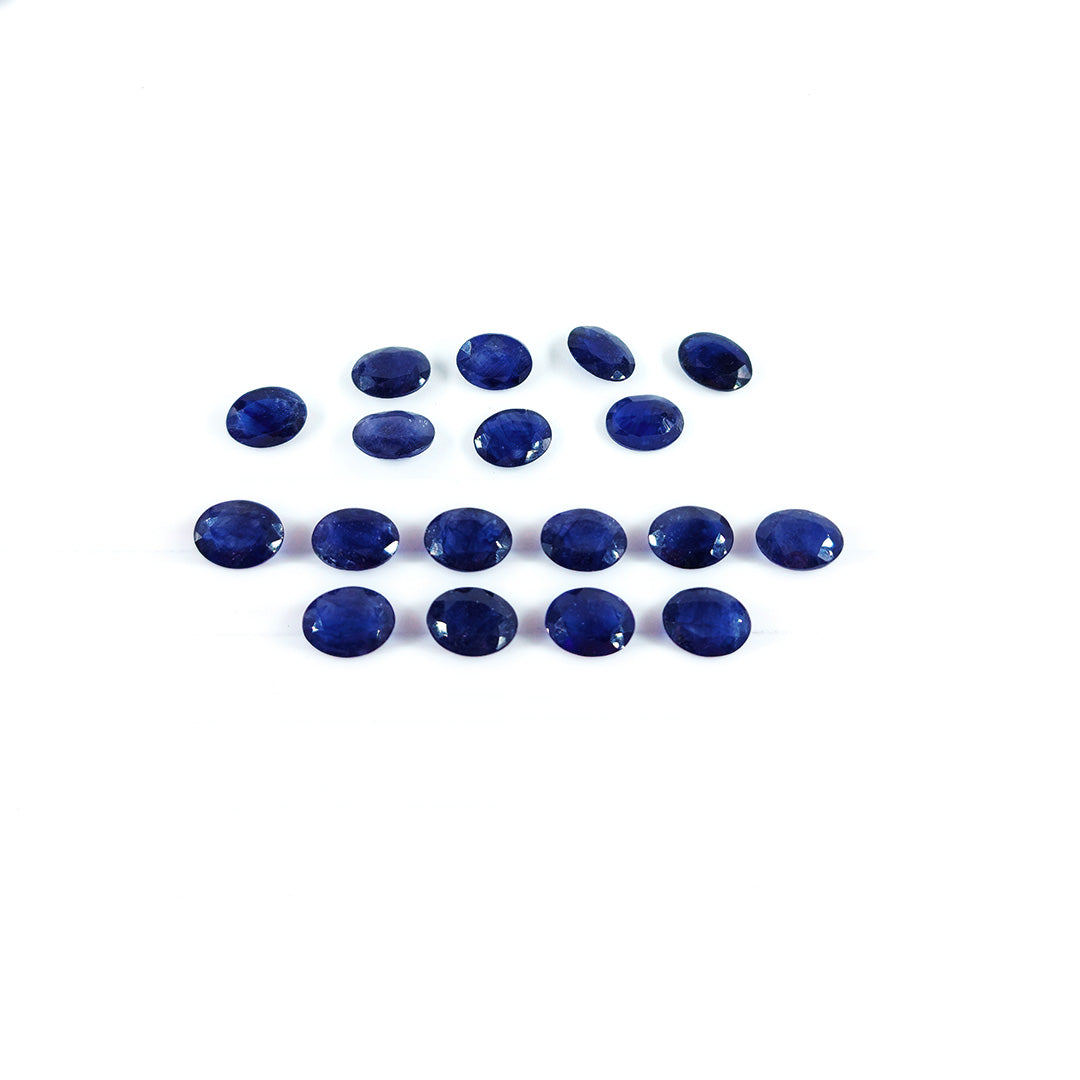 Natural Bangkok Blue Sapphire Calibrated Ovals | 7x9mm & 8x10mm