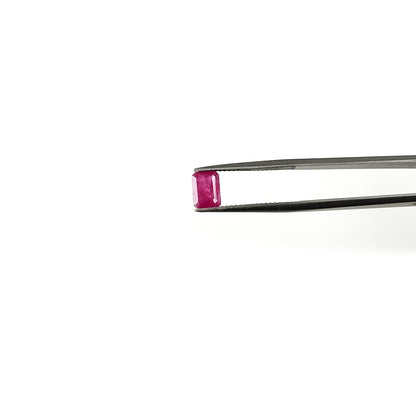 Natural African Untreated Ruby Calibrated Octagon | 7x5mm & 6x8mm
