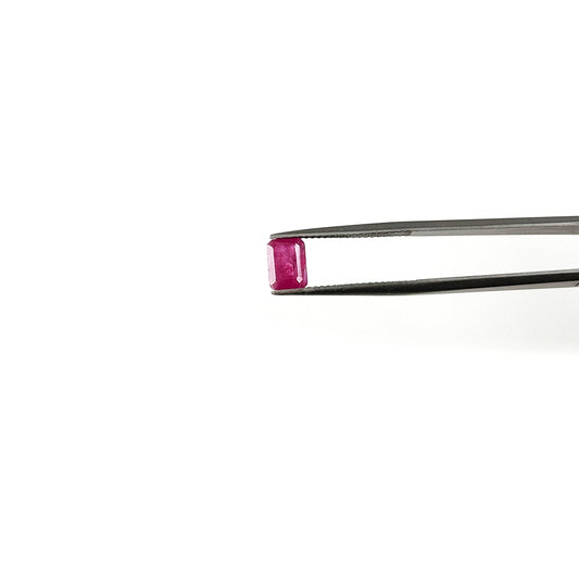 Natural African Untreated Ruby Calibrated Octagon | 7x5mm & 6x8mm