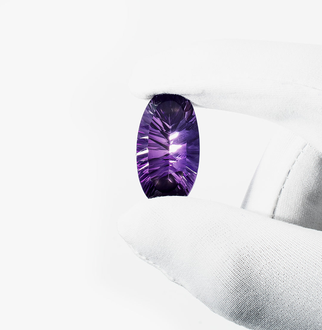 Natural Brazil Amethyst Oval | 37.65cts