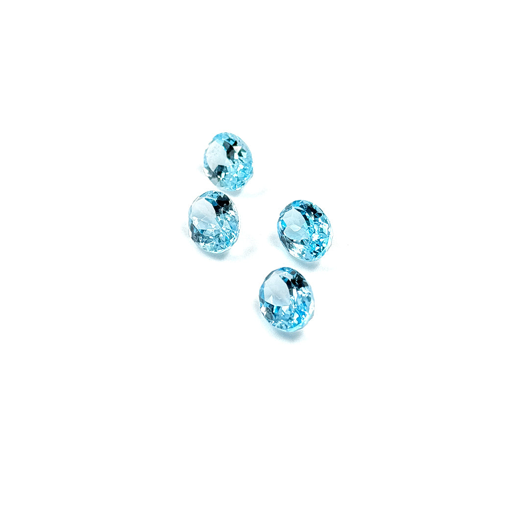 Natural Blue Topaz Calibrated Ovals 10x14mm
