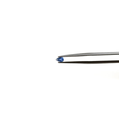 Natural Bangkok Untreated Blue Sapphire Calibrated Pears | 3x5mm & 6x4mm