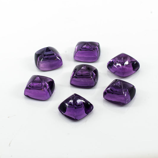 Natural Brazil Amethyst Calibrated Sugar Loaf | 10mm & 11mm