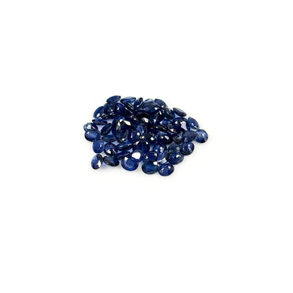 Natural Untreated Blue Sapphire Calibrated Ovals | 5x6mm & 6x7mm