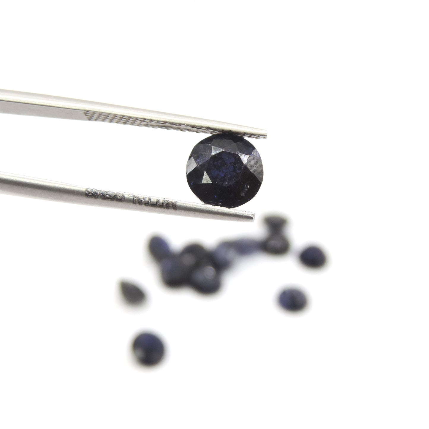 Natural  Bangkok Blue Sapphire Calibrated Rounds | 7mm & 8mm