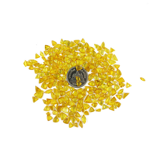 Natural Untreated Yellow Sapphire Calibrated Fancy Mix Shape