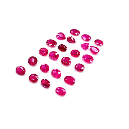 Natural Mozambique Untreated Untreated Calibrated Ruby | 19.06cts