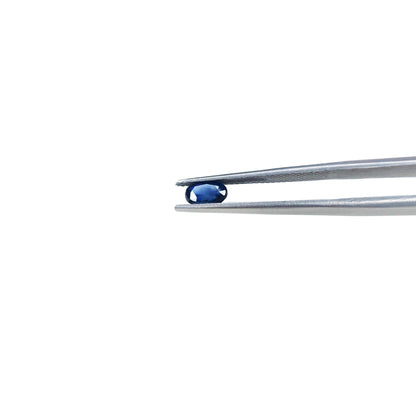 Natural Untreated Beryllium Blue Sapphire Calibrated Ovals | 3x5mm & 4x6mm