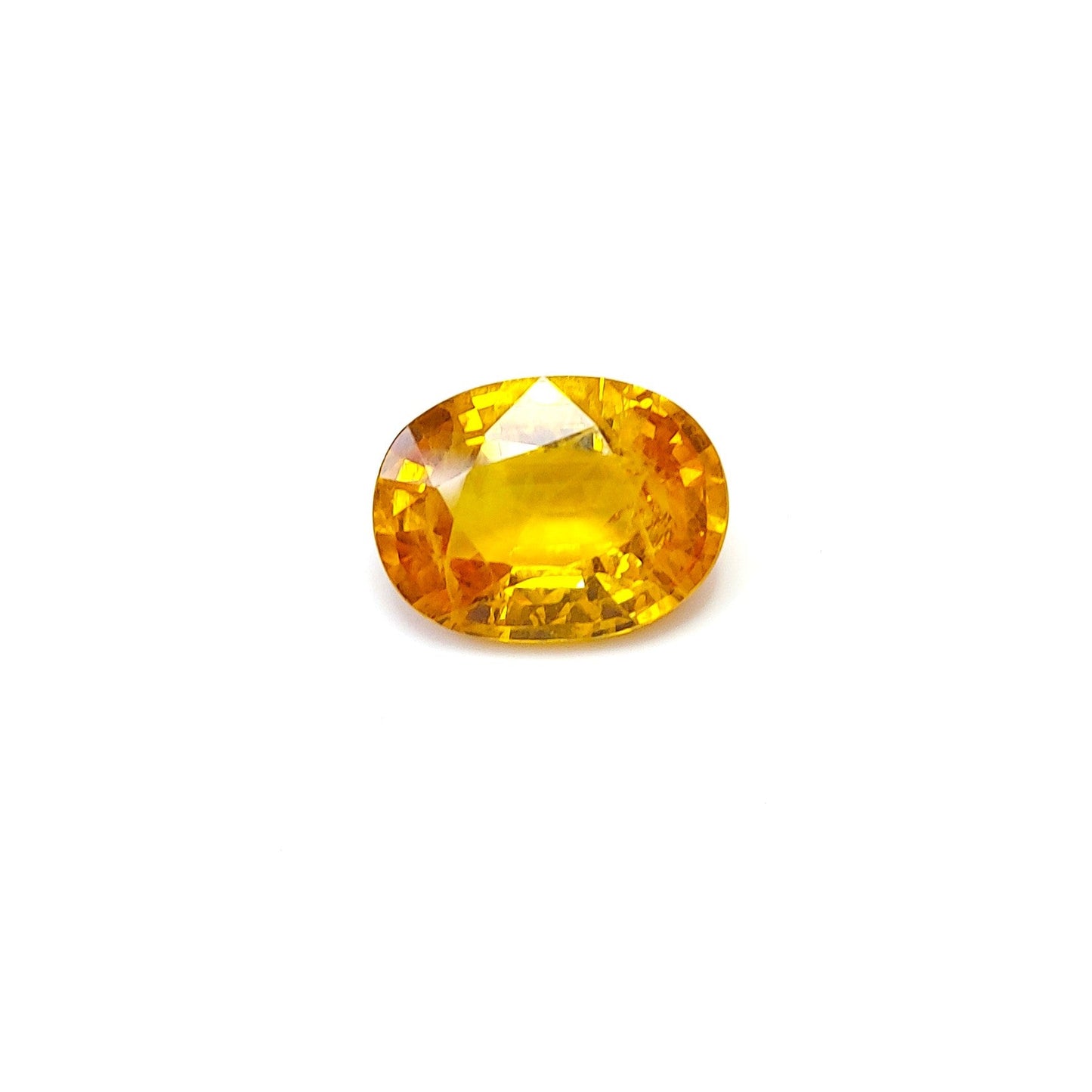 Natural Untreated Yellow Sapphire 12.12cts
