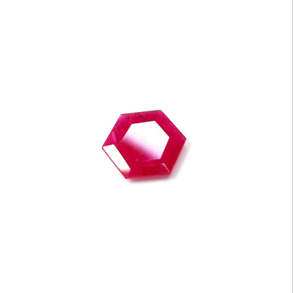 Natural Burma Untreated Ruby Hexagon | 4.22cts