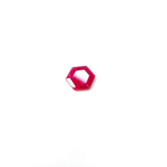 Natural Burma Untreated Ruby Hexagon | 4.22cts