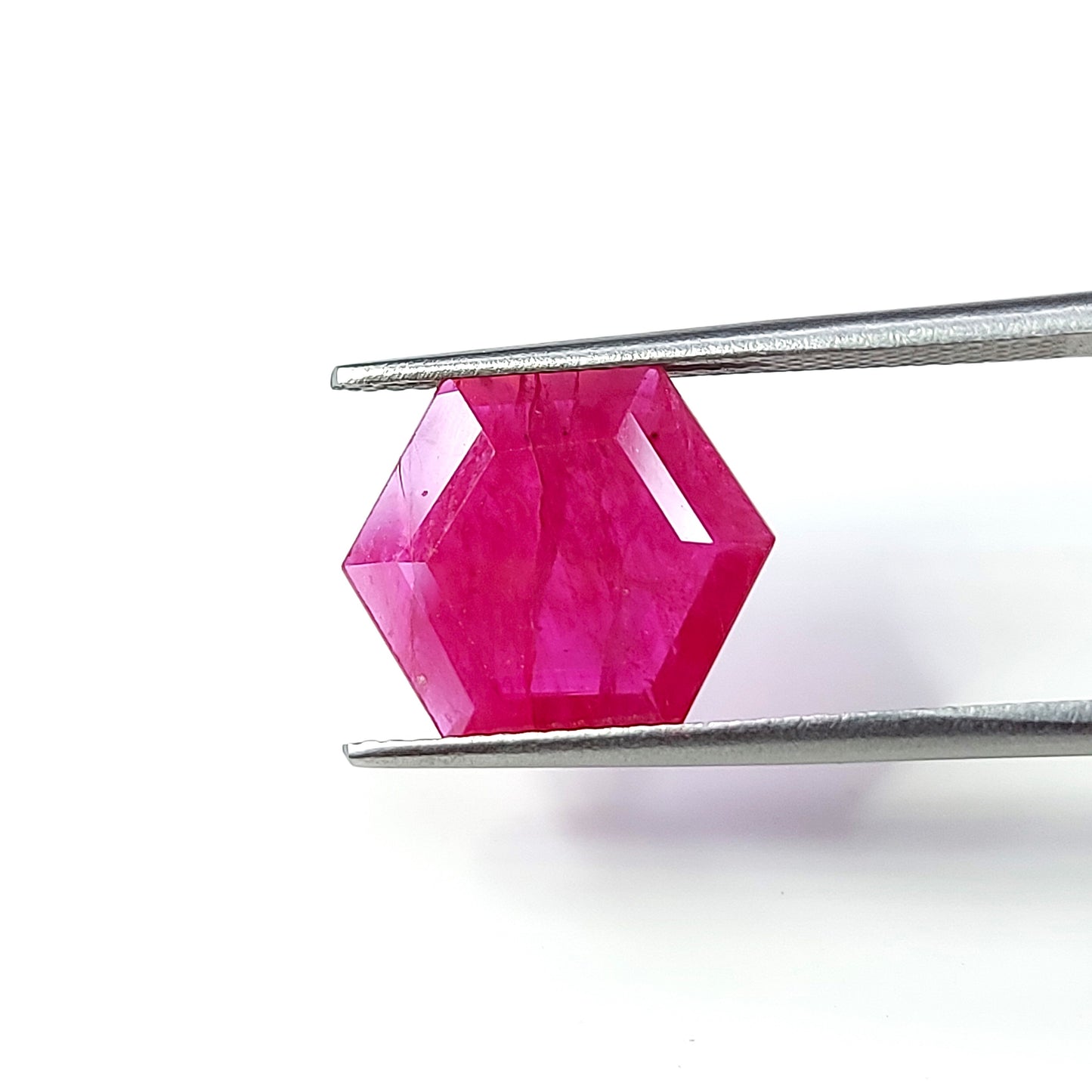 Natural Burma Untreated Ruby Hexagon | 4.22cts