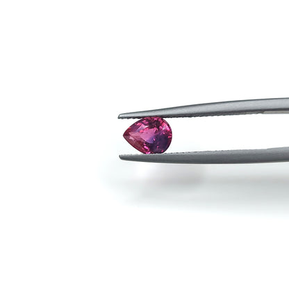 Natural Unheated Ruby Pears Pairing 2.71cts
