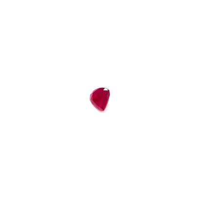 Natural African Untreated Ruby Heart 2.26cts