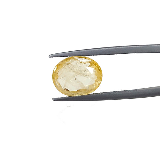Natural Unheated Yellow Sapphire 6.60cts