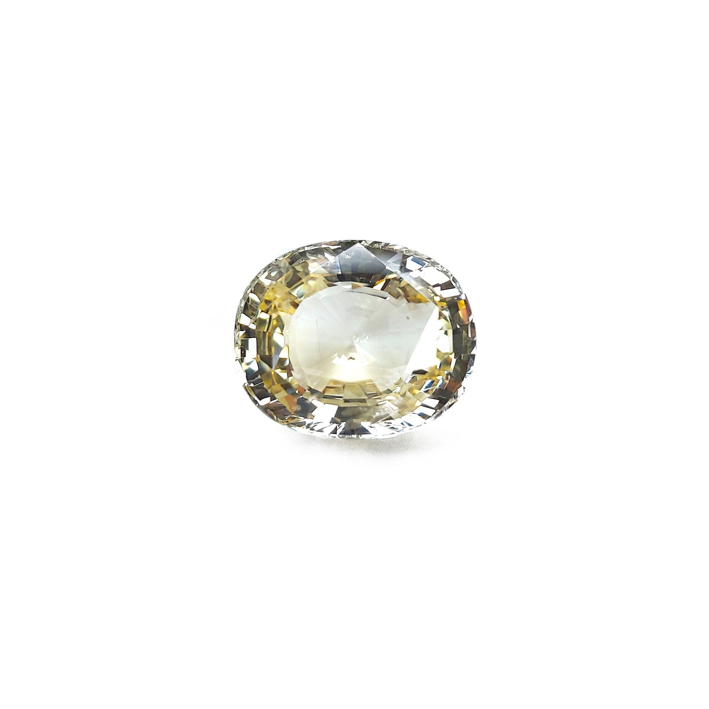 Natural Unheated Yellow Sapphire 20.39cts