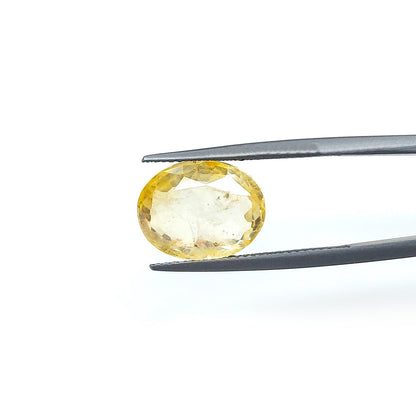 Natural Unheated Yellow Sapphire 9.65cts