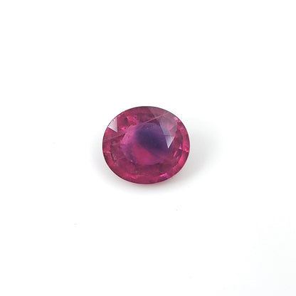 Natural Unheated Blood Blue Sapphire Ovals 2.30cts