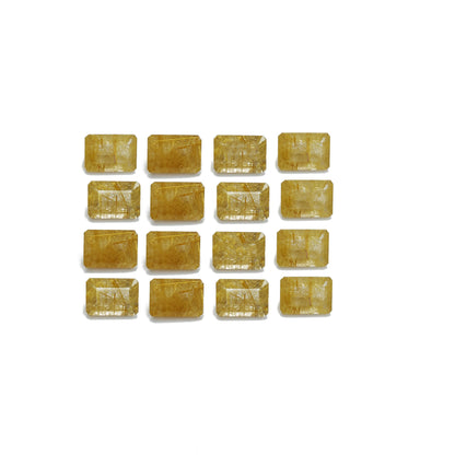 Natural Golden Rutile Calibrated Octagon