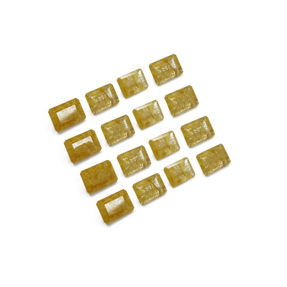 Natural Golden Rutile Calibrated Octagon
