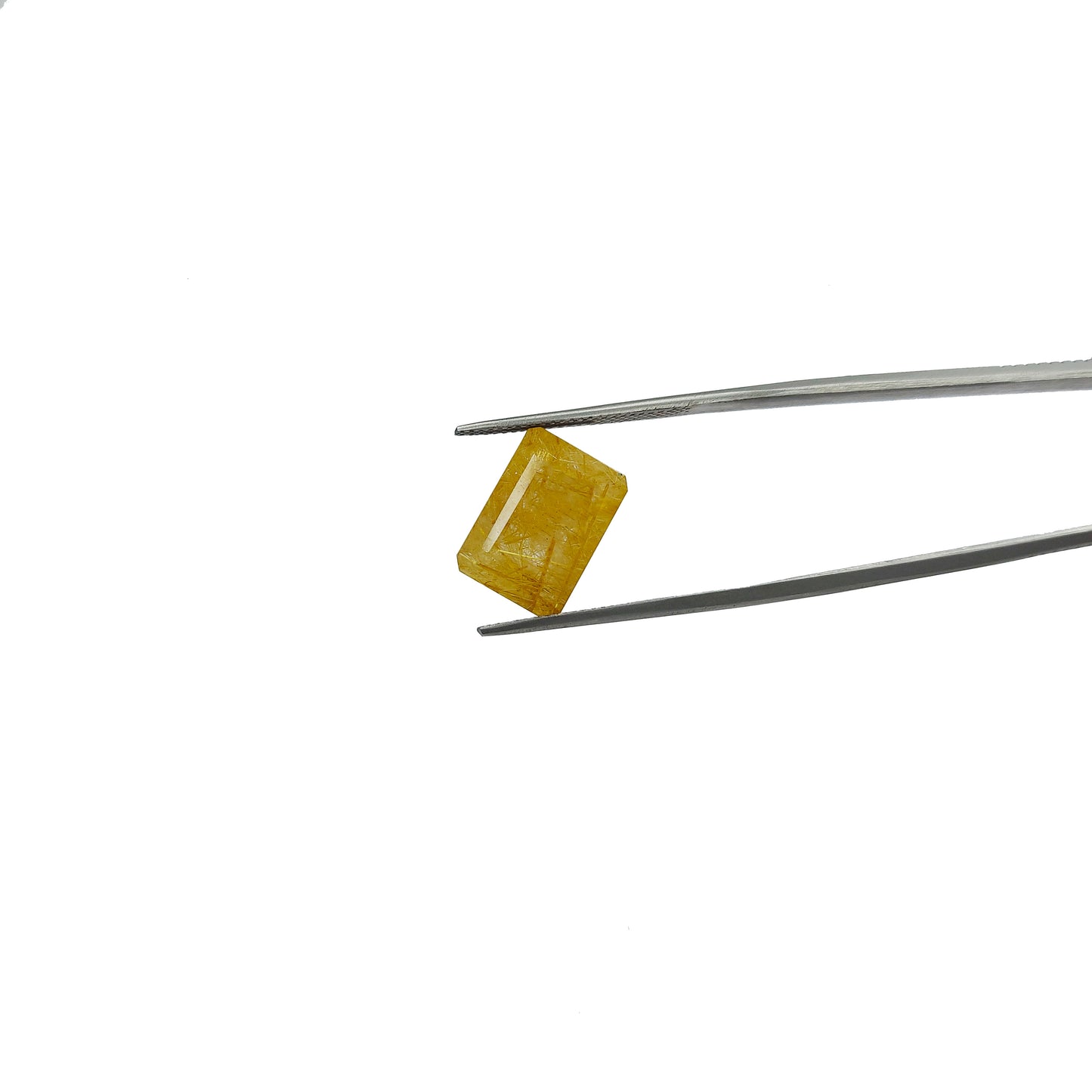 Natural Golden Rutile Calibrated Octagon