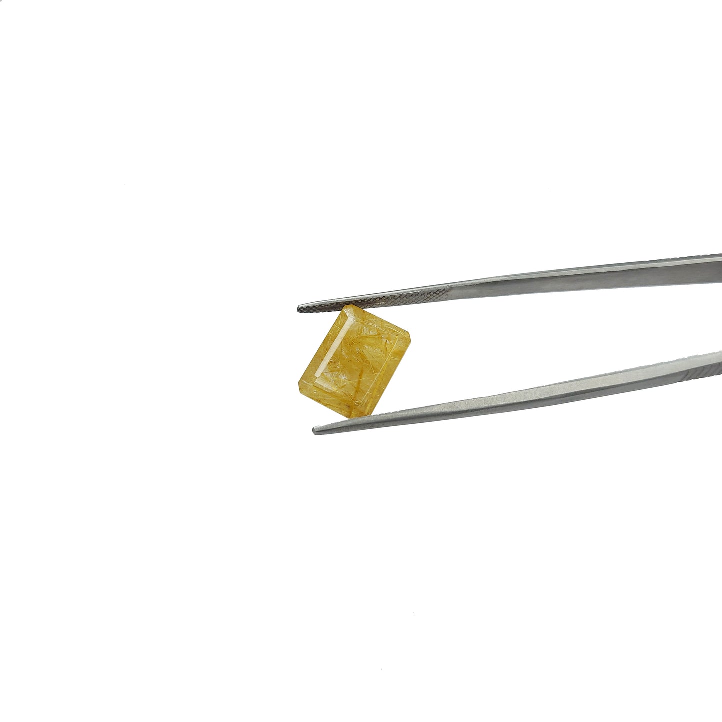 Natural Golden Rutile Calibrated Octagon
