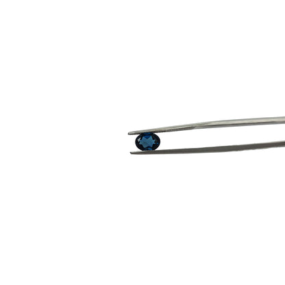 Natural London Blue Topaz Calibrated Oval | 6x7mm - 7x9mm