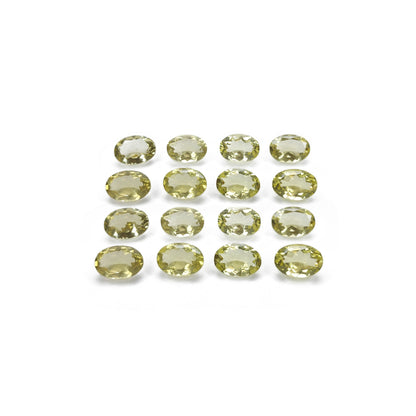 Natural Lemon Quartz Calibrated Ovals | 10x12mm & 10x14mm