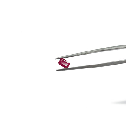 Natural Burma Untreated Ruby Calibrated Octagons 6x4mm