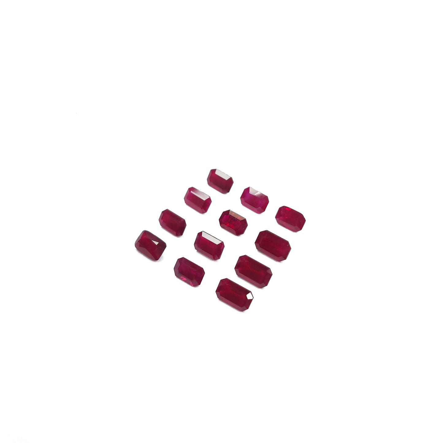 Natural Burma Untreated Ruby Calibrated Octagon | 3x5mm & 4x6mm