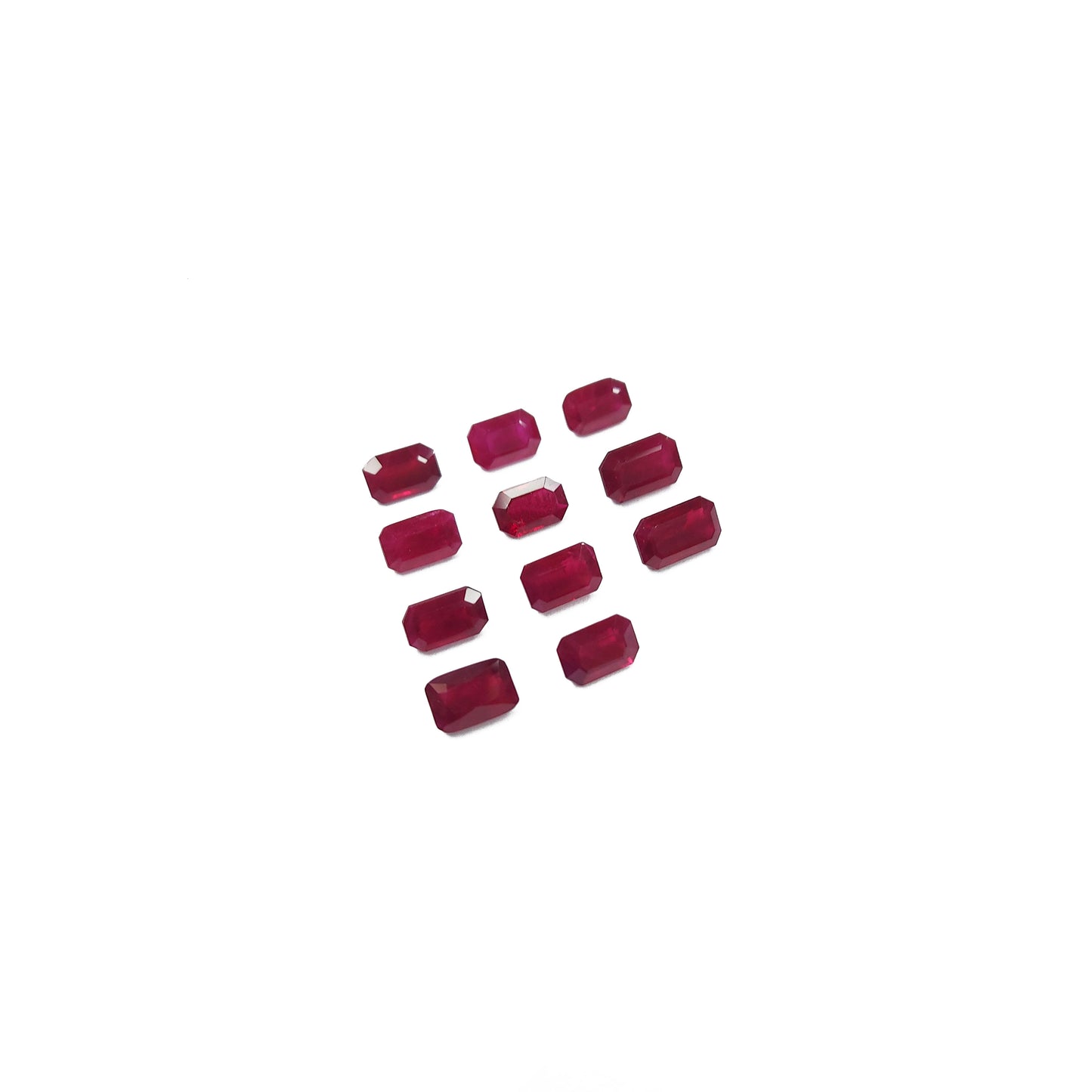 Natural Burma Untreated Ruby Calibrated Octagon | 3x5mm & 4x6mm