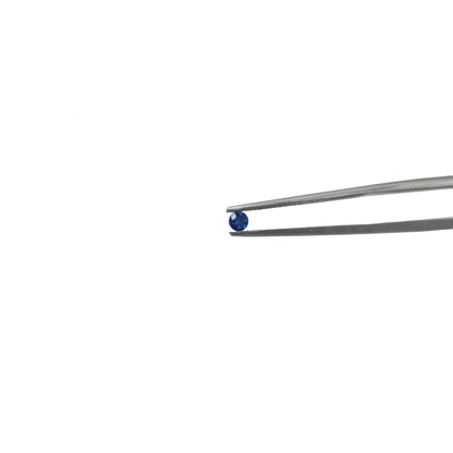 Natural Untreated Ceylon Blue Sapphire Calibrated Rounds | 2mm & 3mm