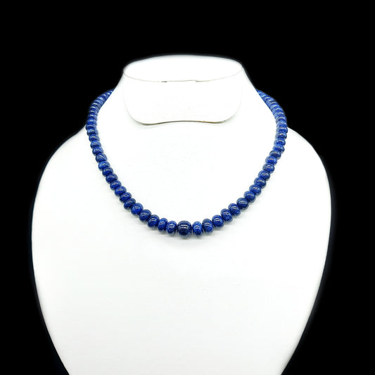 Natural Blue Sapphire Deyd Necklace | Gradual (6-11mm)
