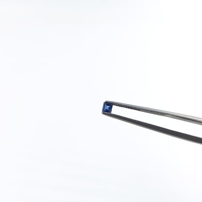 Natural Untreated Blue Sapphire Calibrated Squares | 2mm-5mm