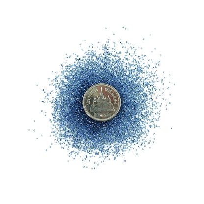 Natural Untreated Blue Sapphire Calibrated Rounds, 1mm