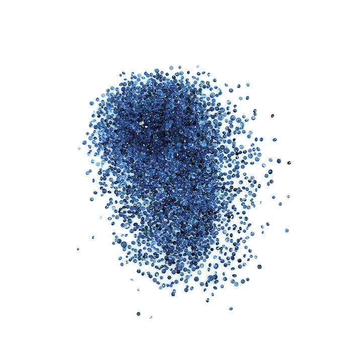 Natural Untreated Blue Sapphire Calibrated Rounds | 1mm & 2mm