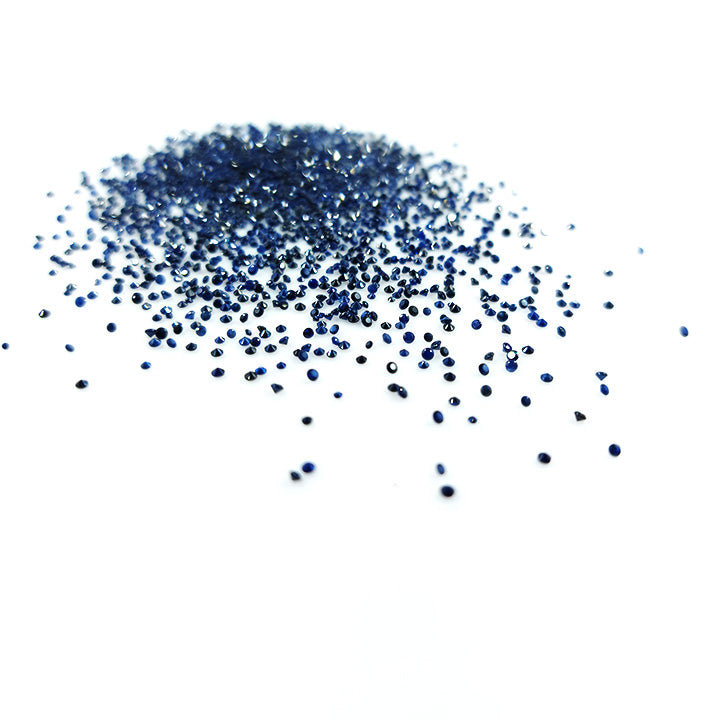 Natural Untreated Blue Sapphire Calibrated Rounds| 2mm & 2.5mm