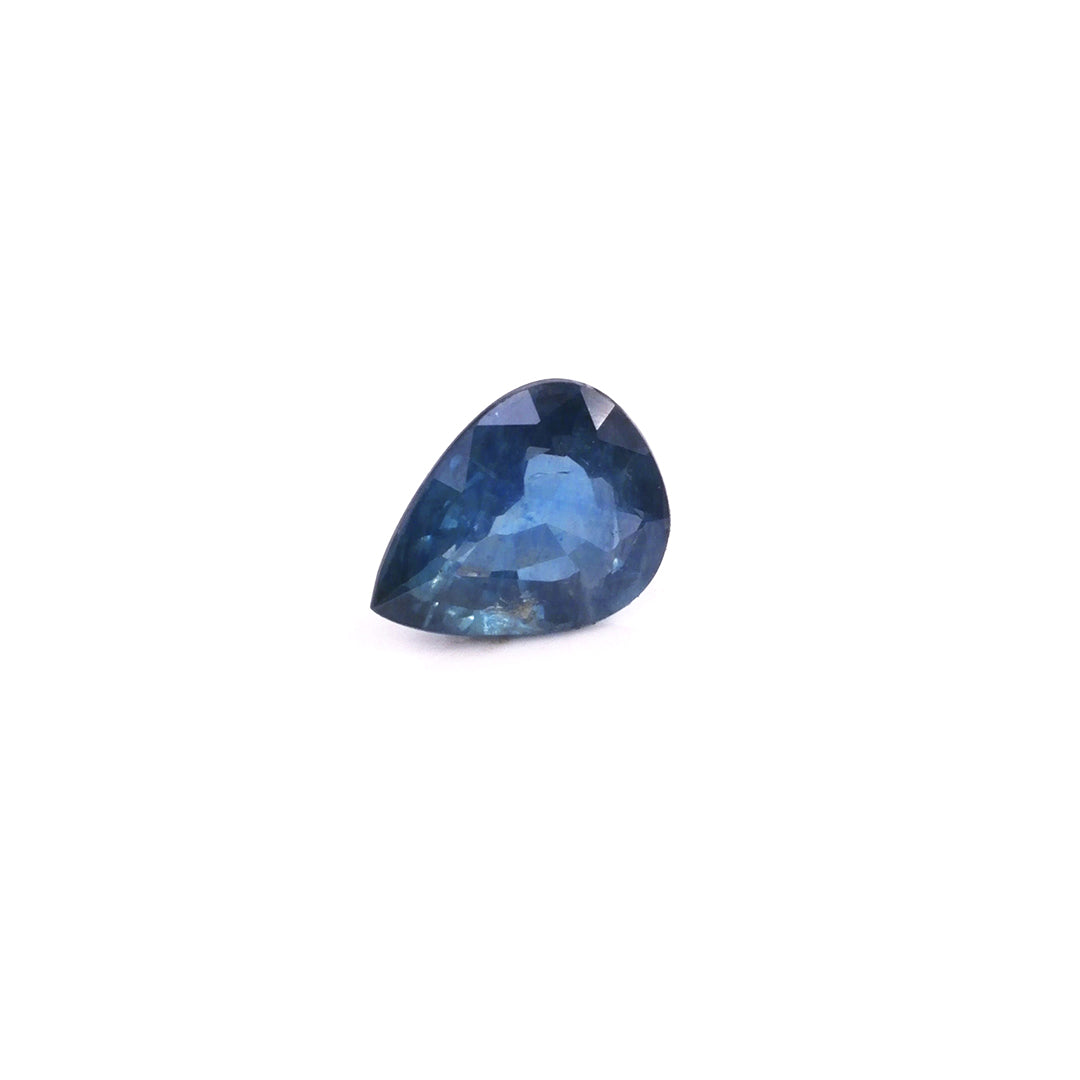 Natural Madagascar Untreated Blue Sapphire Pear 1.72cts