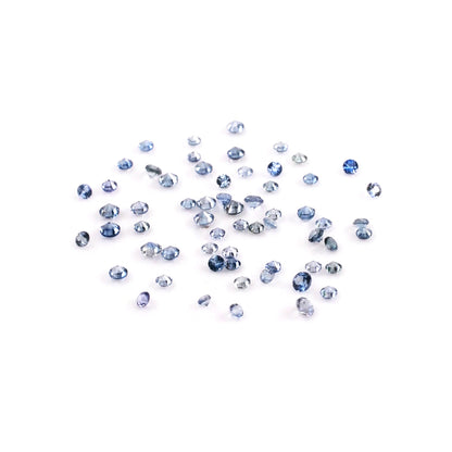 Natural Madagascar Untreated Blue Sapphire Calibrated Rounds | 1.5mm & 1.75mm