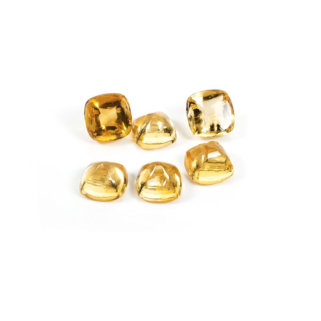 Natural Citrine Calibrated Sugar Loaf | 8mm & 9mm