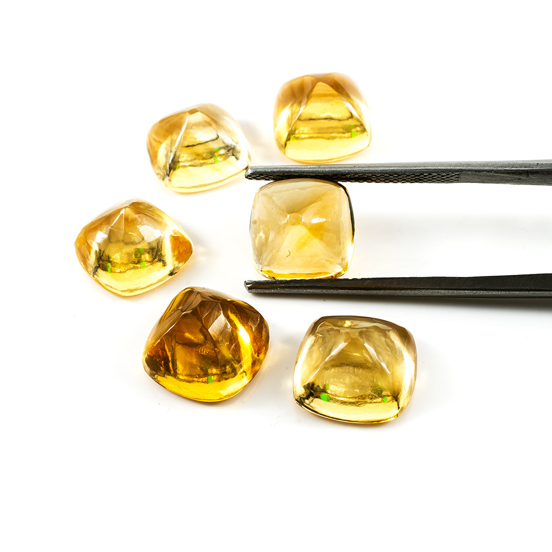 Natural Citrine Calibrated Sugar Loaf | 8mm & 9mm