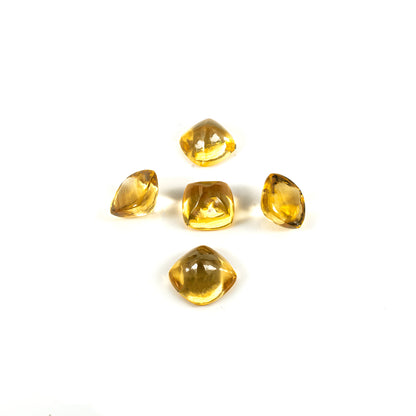 Natural Citrine Calibrated Sugar Loaf | 8mm & 9mm