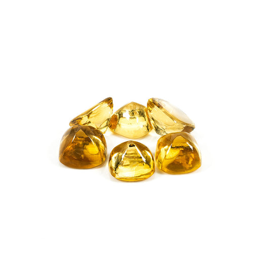 Natural Citrine Calibrated Sugar Loaf | 8mm & 9mm