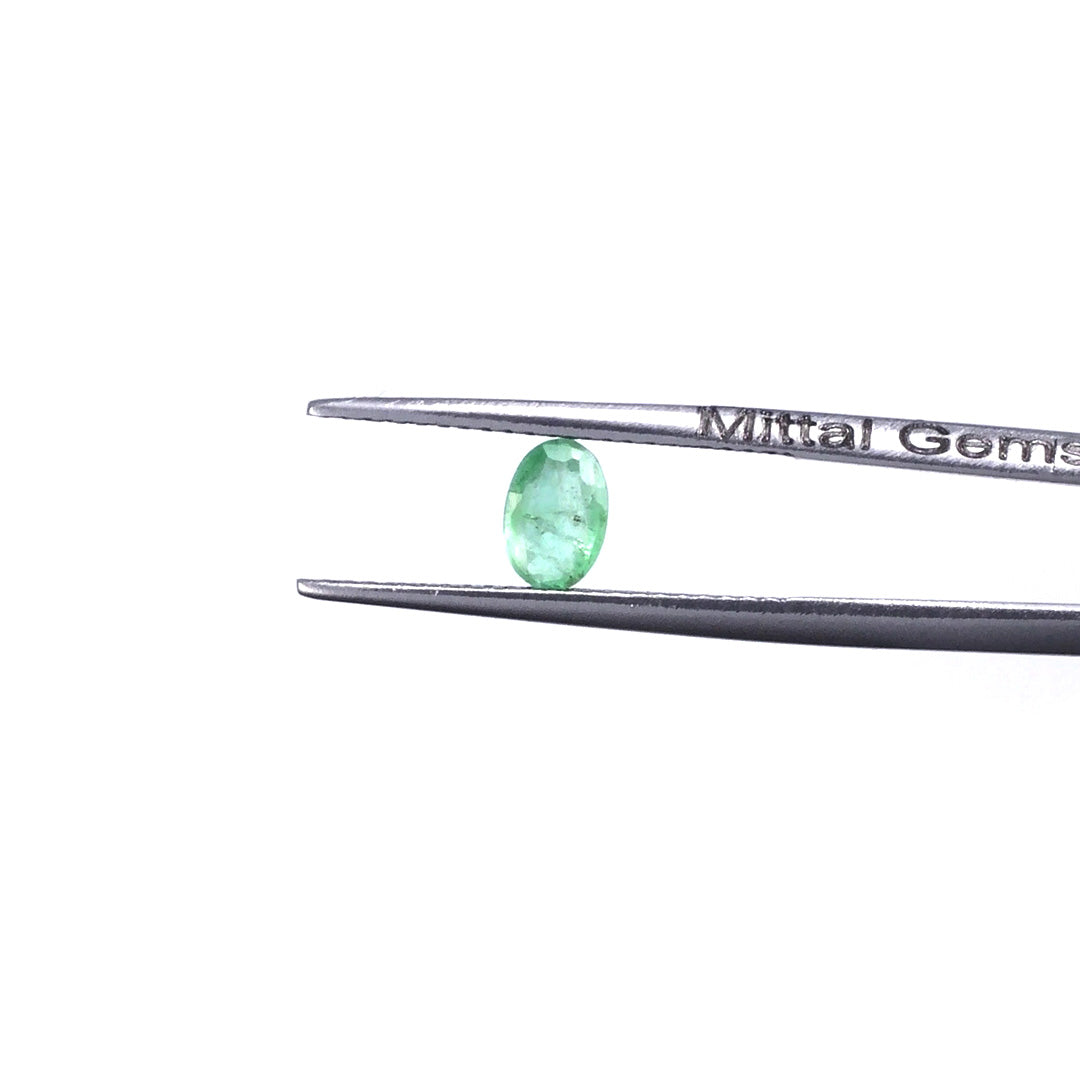 Natural Zambian Emerald Calibrated Ovals | 3x5mm & 4x6mm
