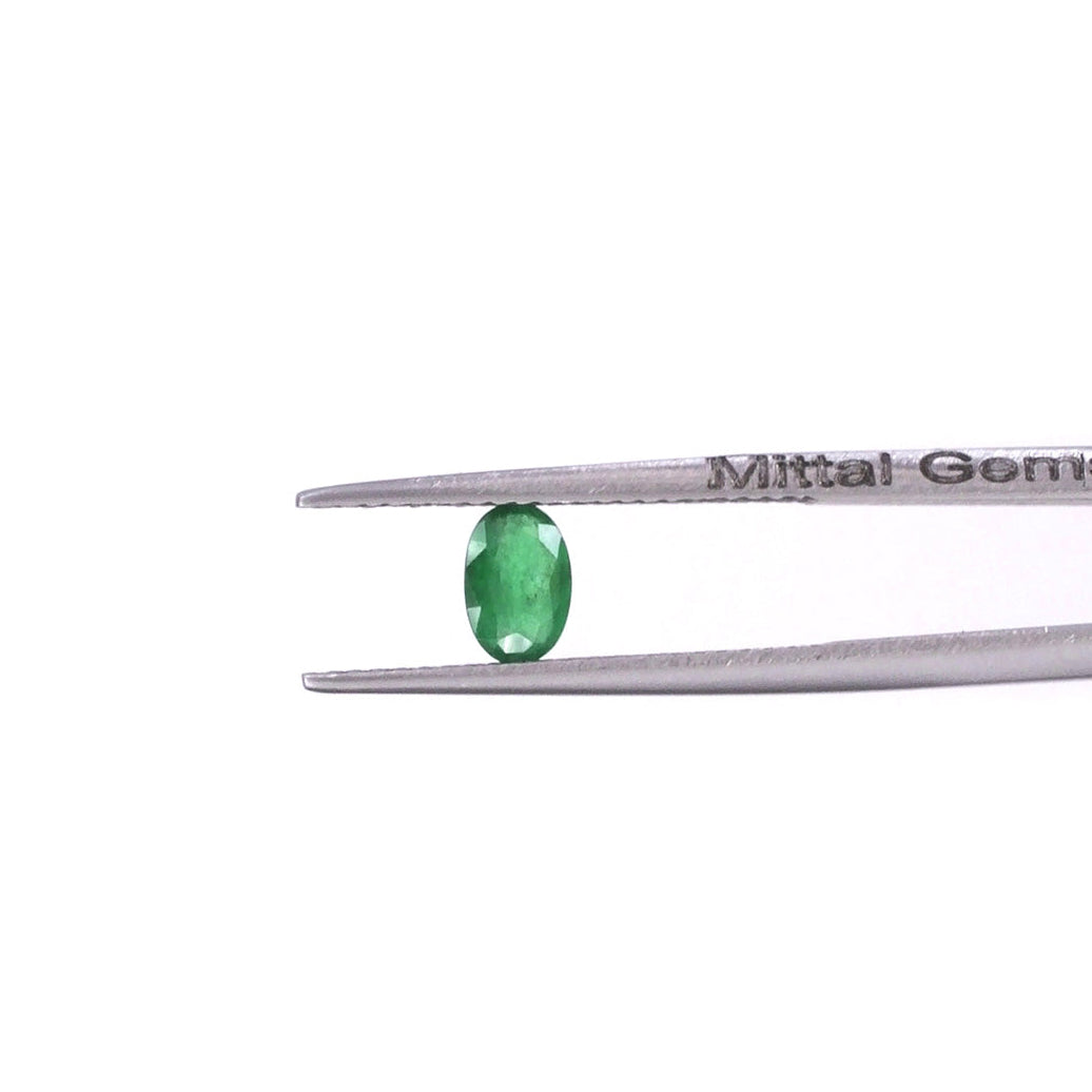 Natural Zambian Emerald Calibrated Ovals | 3x5mm & 4x6mm