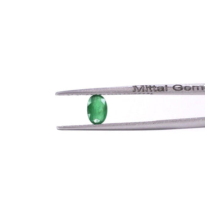 Natural Zambian Emerald Calibrated Ovals | 3x5mm & 4x6mm